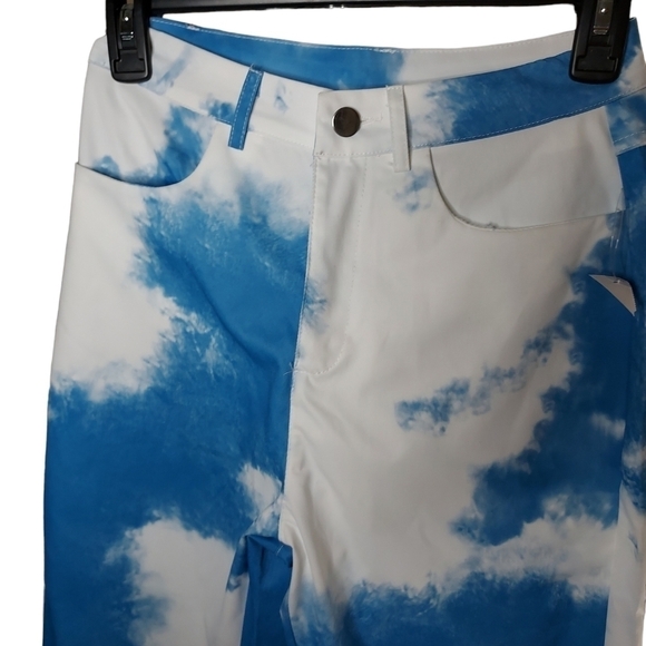 Tie dye pants small 50%polyester spandex - Picture 4 of 7